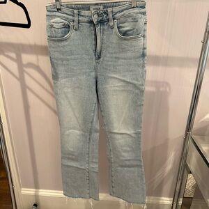 Pistola Light Blue High-Rise Flare Women's Jeans